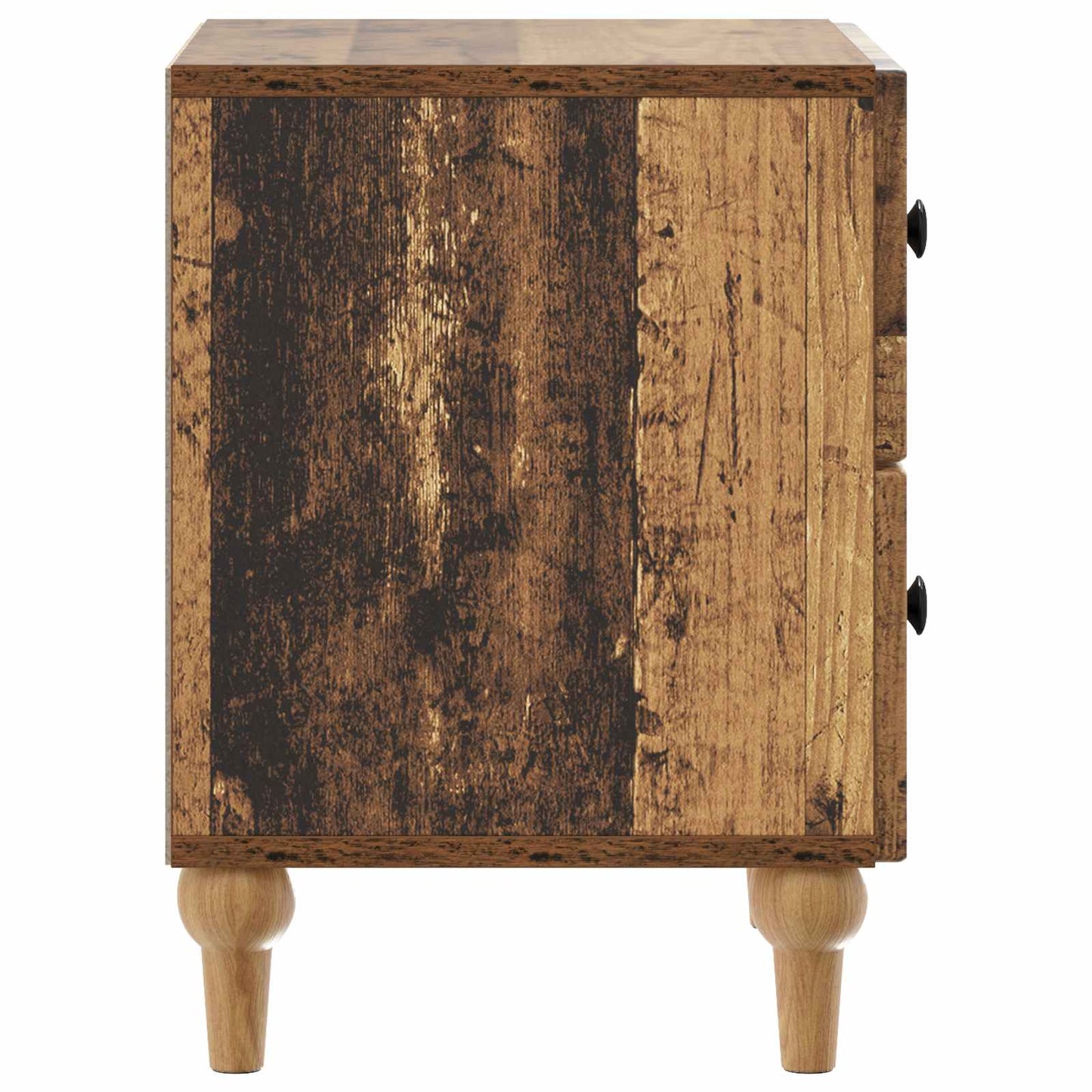 Armadio da Notte con cassetto Legno antico 43 x 34,5 x 48 cm | homemem39