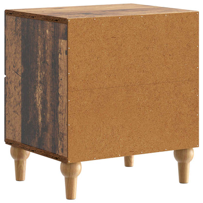 Armadio da Notte 2 pcs Legno antico 43 x 34,5 x 48 cm