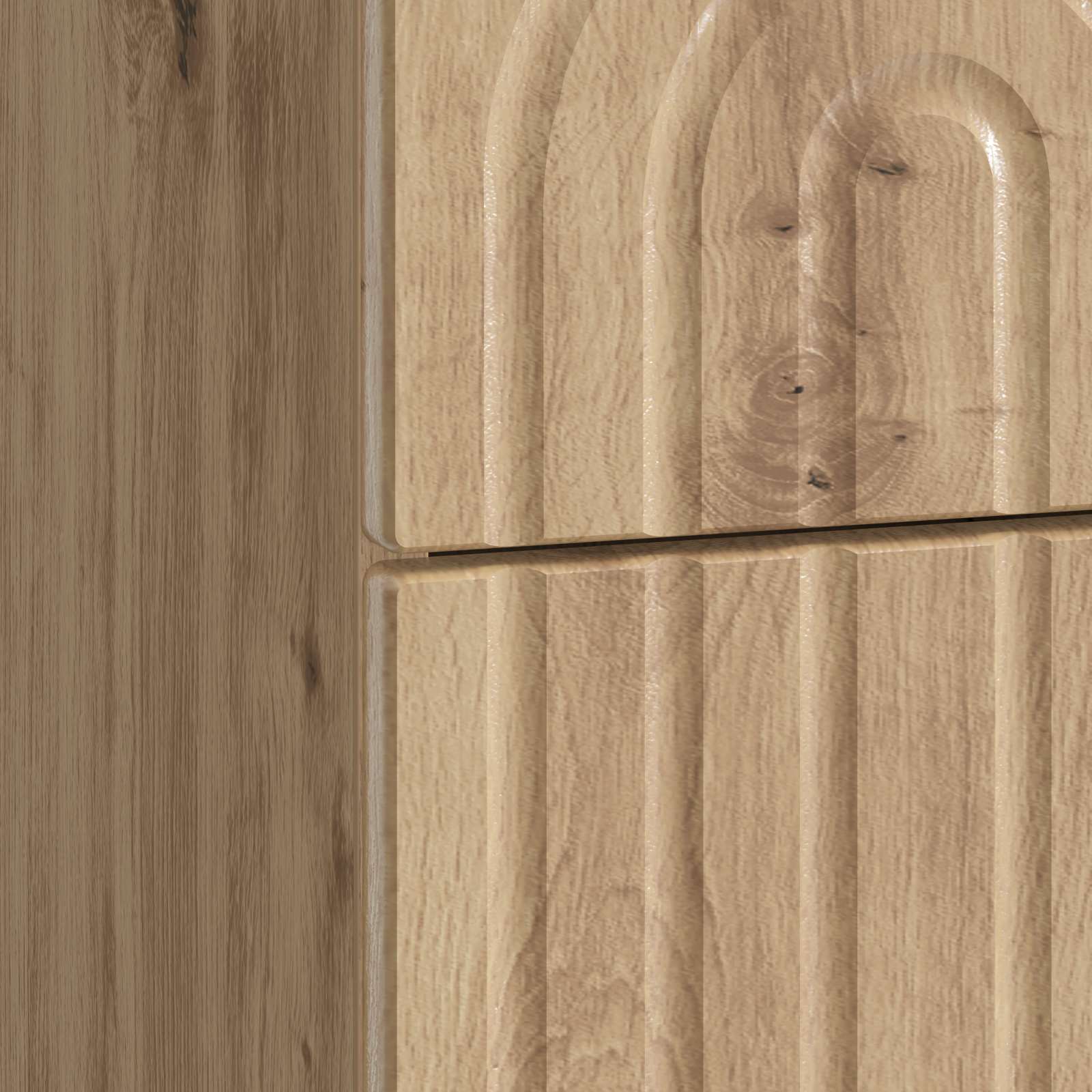 Armadio da Notte 2 pcs Rovere Artigianale 43 x 34,5 x 48 cm | homemem39