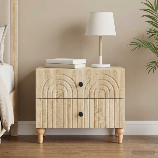 Armadio da Notte con cassetto Rovere Sonoma 62 x 34,5 x 48 cm