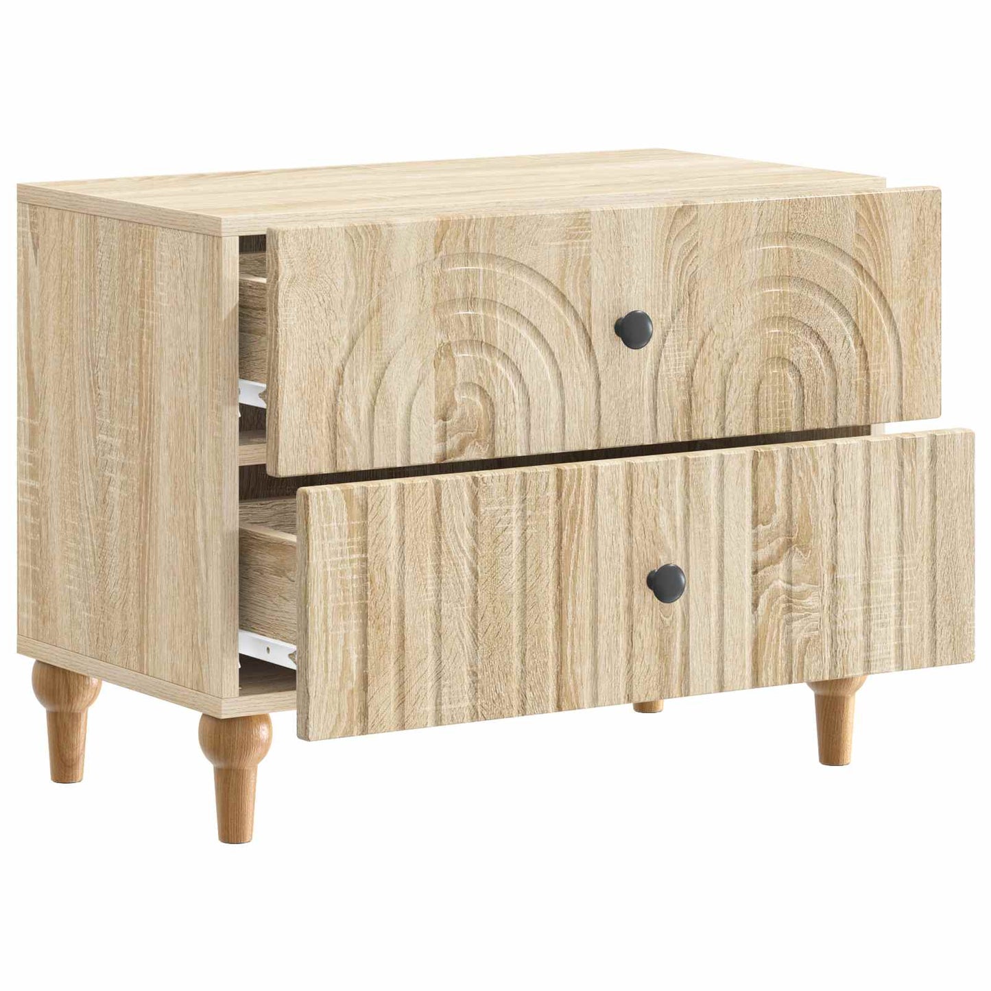 Armadio da Notte con cassetto Rovere Sonoma 62 x 34,5 x 48 cm