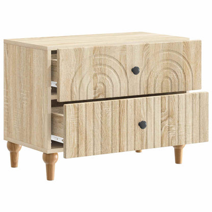 Armadio da Notte con cassetto Rovere Sonoma 62 x 34,5 x 48 cm
