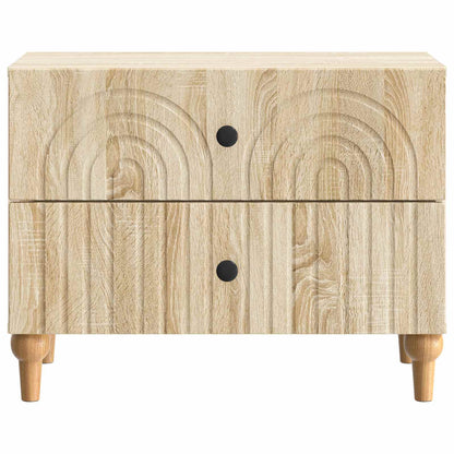 Armadio da Notte con cassetto Rovere Sonoma 62 x 34,5 x 48 cm | homemem39