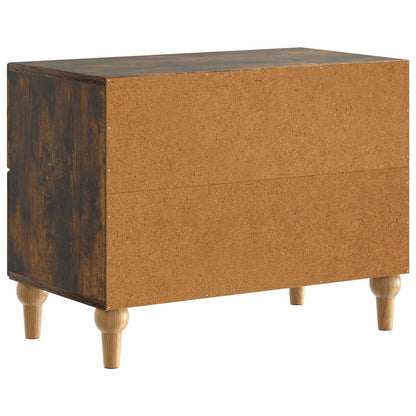 Armadio da Notte con cassetto Rovere Fumo 62 x 34,5 x 48 cm | homemem39