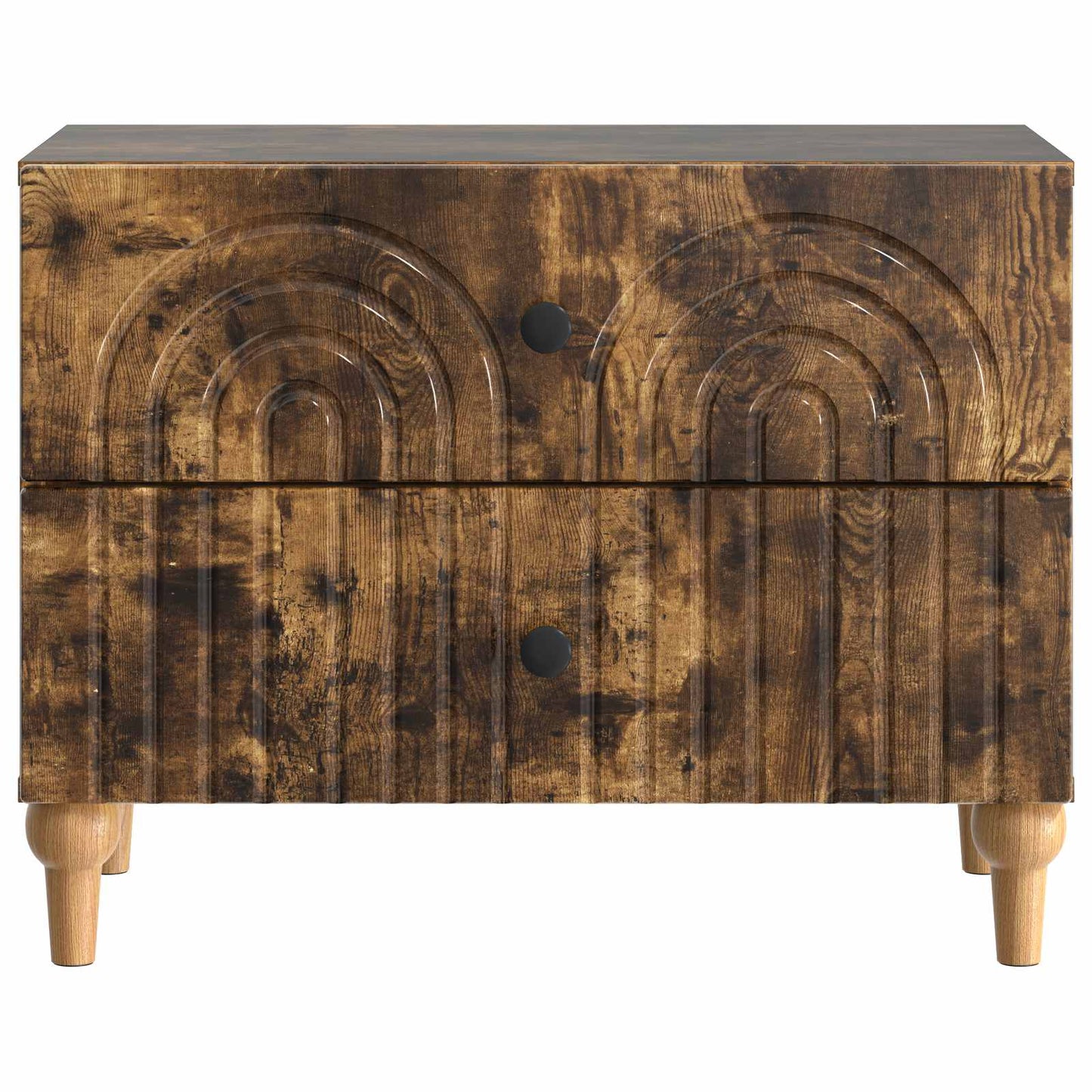 Armadio da Notte con cassetto Rovere Fumo 62 x 34,5 x 48 cm | homemem39
