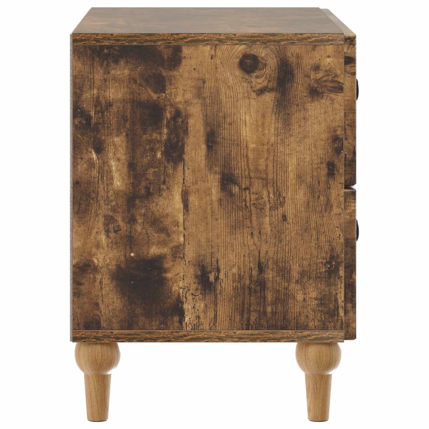 Armadio da Notte con cassetto Rovere Fumo 62 x 34,5 x 48 cm
