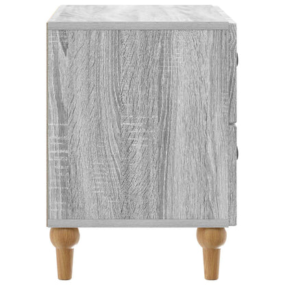 Armadio da Notte con cassetto Grigio Sonoma 62 x 34,5 x 48 cm | homemem39