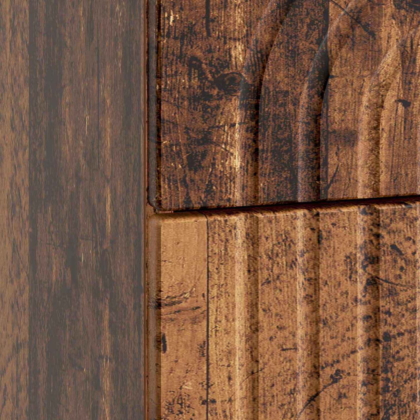 Armadio da Notte con cassetto Legno antico 62 x 34,5 x 48 cm | homemem39