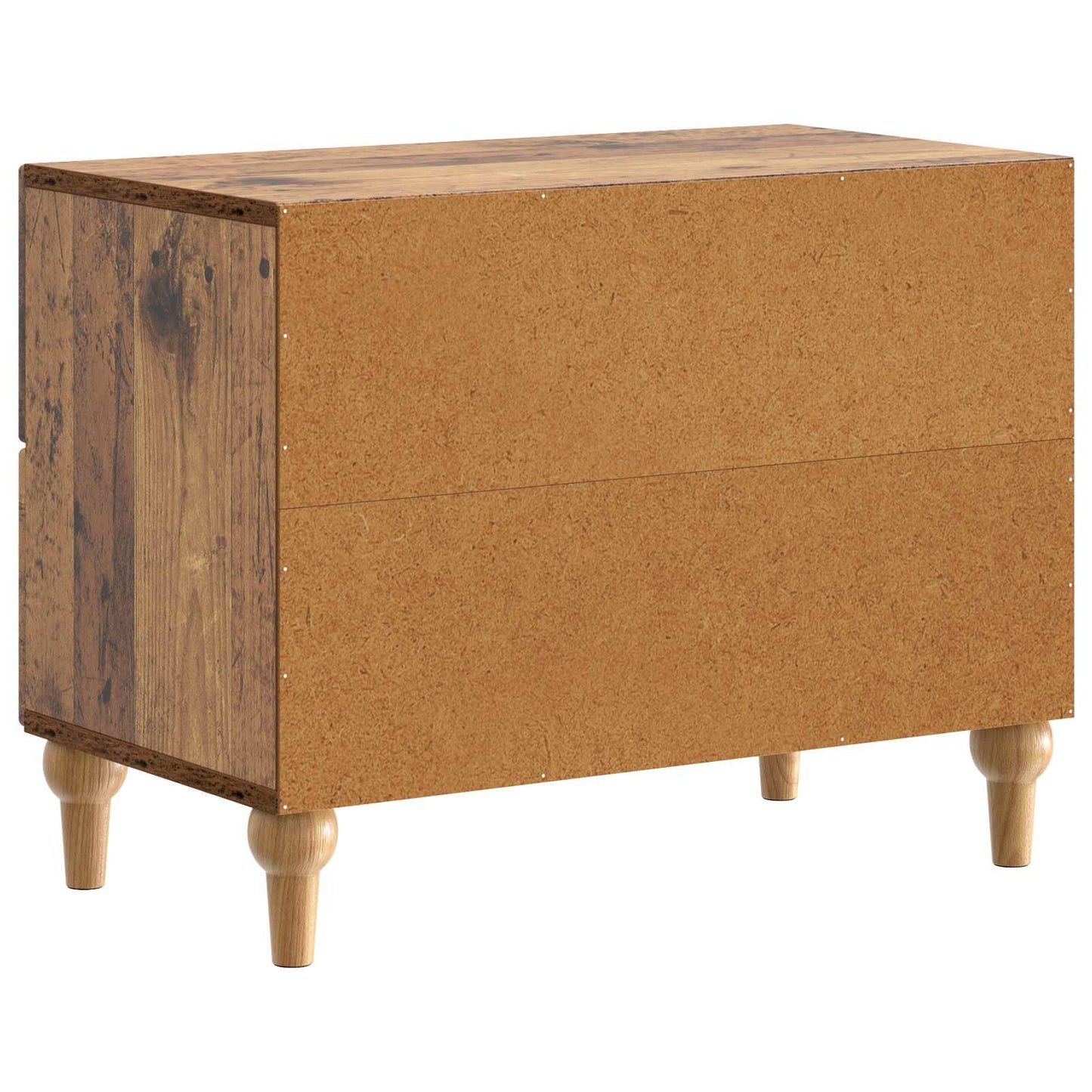 Armadio da Notte con cassetto Legno antico 62 x 34,5 x 48 cm | homemem39