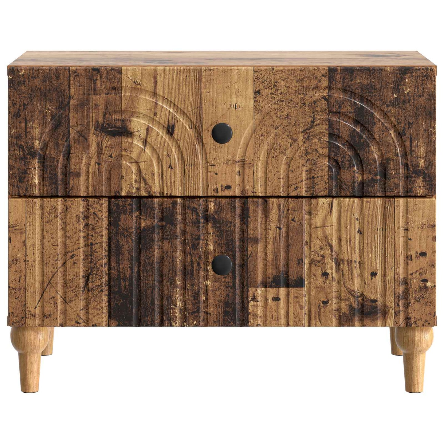 Armadio da Notte con cassetto Legno antico 62 x 34,5 x 48 cm