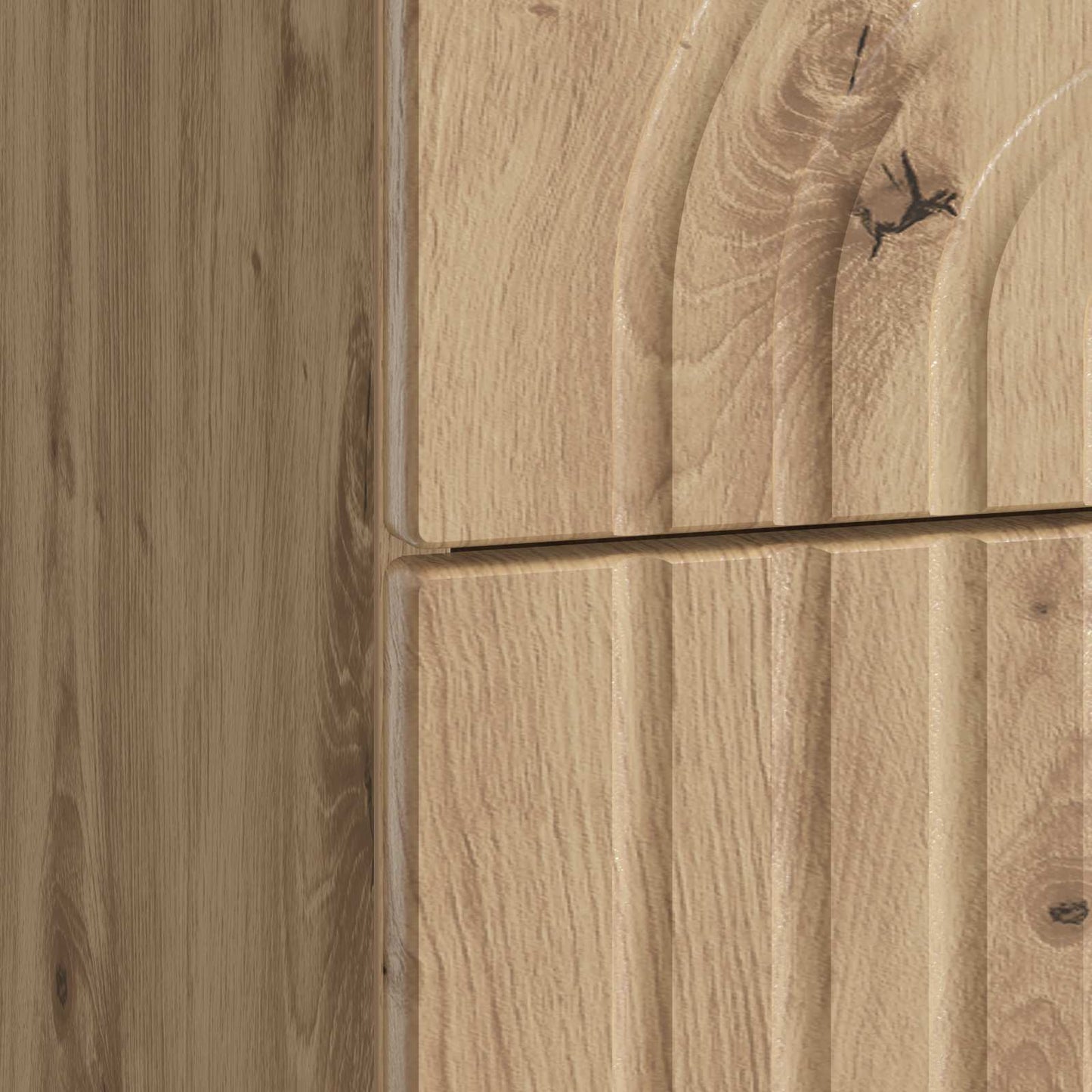 Armadio da Notte Rovere Artigianale 62 x 34,5 x 48 cm | homemem39