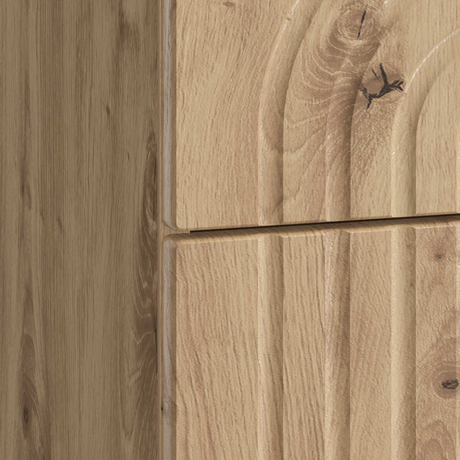 Armadio da Notte Rovere Artigianale 62 x 34,5 x 48 cm | homemem39