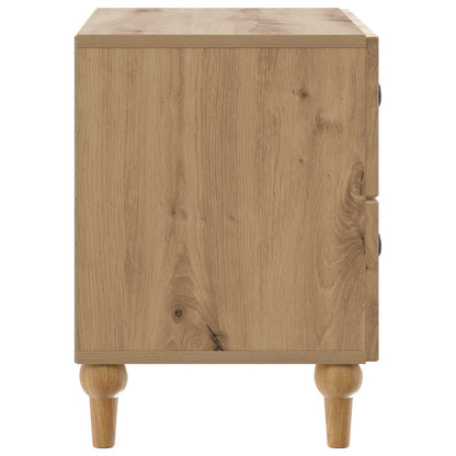 Armadio da Notte Rovere Artigianale 62 x 34,5 x 48 cm | homemem39