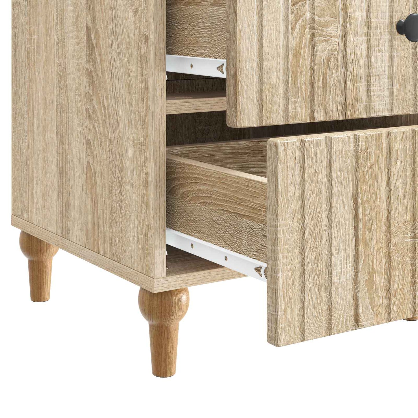 Armadio da Notte con cassetto Rovere Sonoma 43x 41 x 66,5 cm