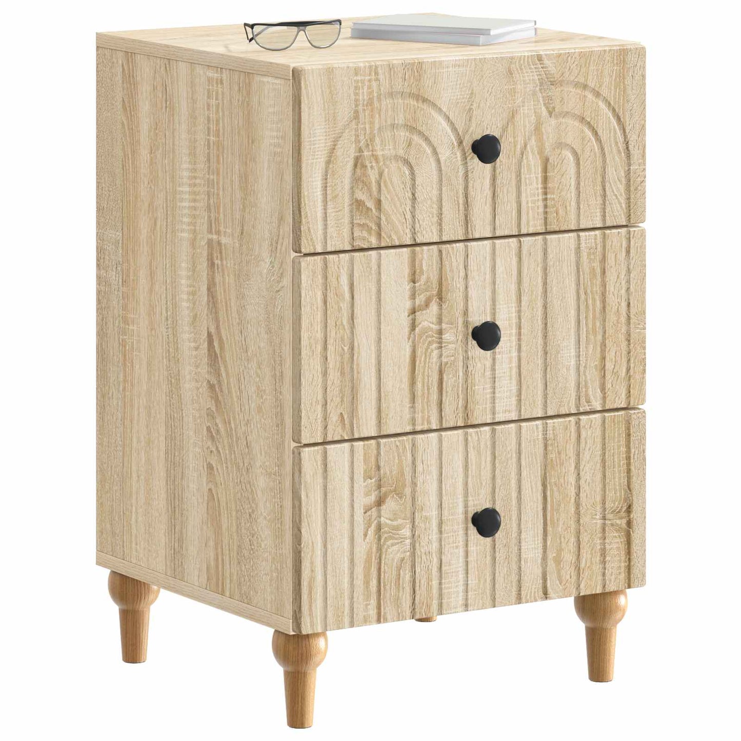 Armadio da Notte con cassetto Rovere Sonoma 43x 41 x 66,5 cm