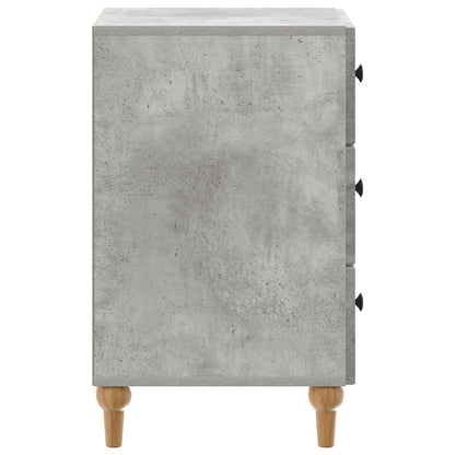 Armadio da Notte con cassetto Grigio Cemento 43x 41 x 66,5 cm
