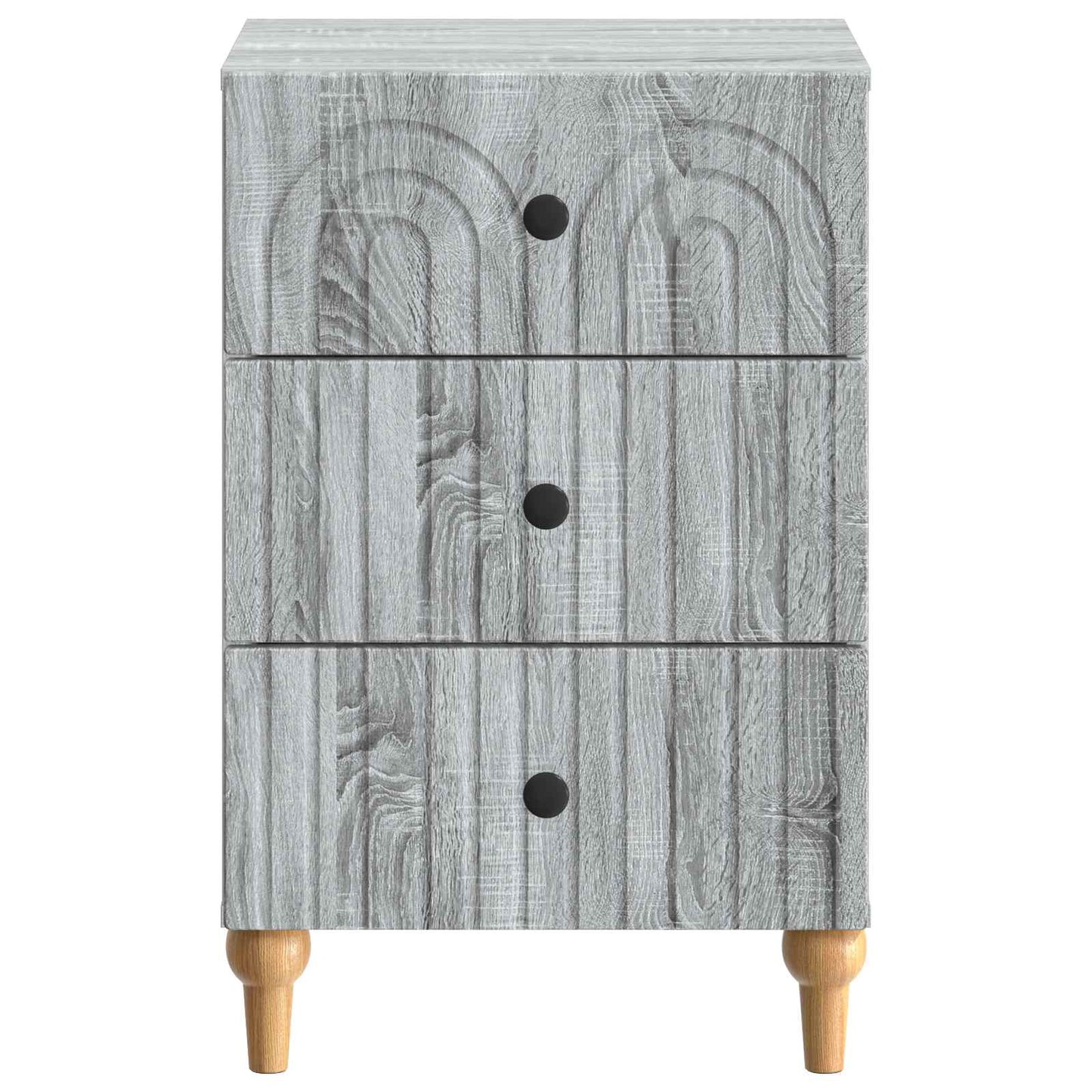 Armadio da Notte con cassetto Grigio Sonoma 43x 41 x 66,5 cm | homemem39