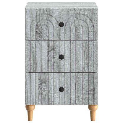 Armadio da Notte con cassetto Grigio Sonoma 43x 41 x 66,5 cm