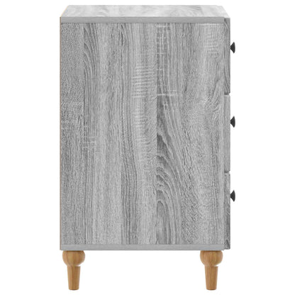 Armadio da Notte con cassetto Grigio Sonoma 43x 41 x 66,5 cm | homemem39