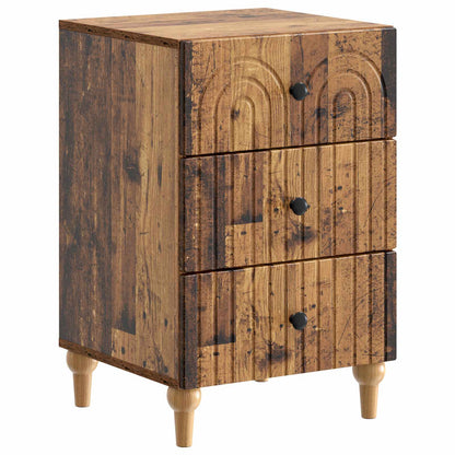 Armadio da Notte con cassetto Legno antico 43x 41 x 66,5 cm