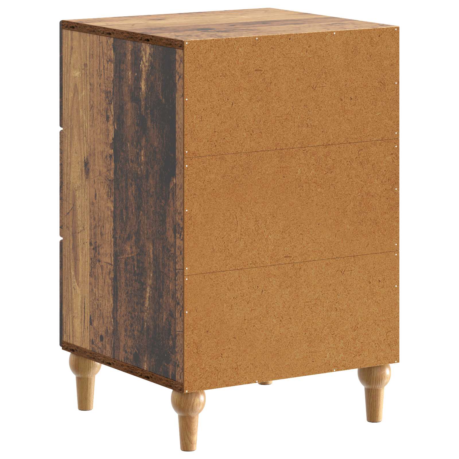 Armadio da Notte con cassetto Legno antico 43x 41 x 66,5 cm | homemem39