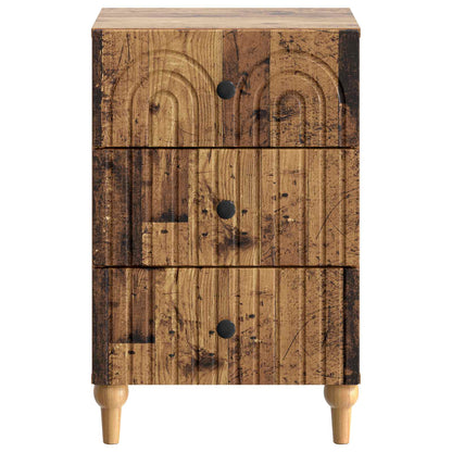 Armadio da Notte con cassetto Legno antico 43x 41 x 66,5 cm