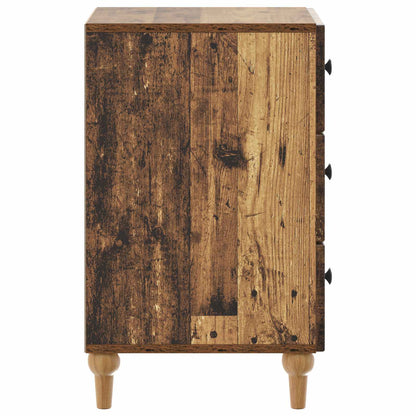 Armadio da Notte con cassetto Legno antico 43x 41 x 66,5 cm