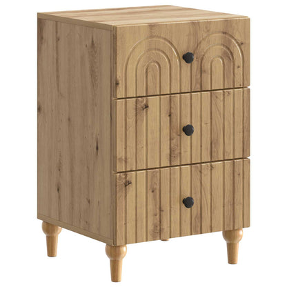 Armadio da Notte Rovere Artigianale 43x 41 x 66,5 cm | homemem39