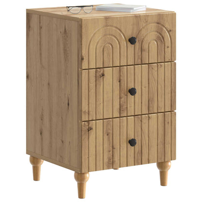 Armadio da Notte Rovere Artigianale 43x 41 x 66,5 cm | homemem39