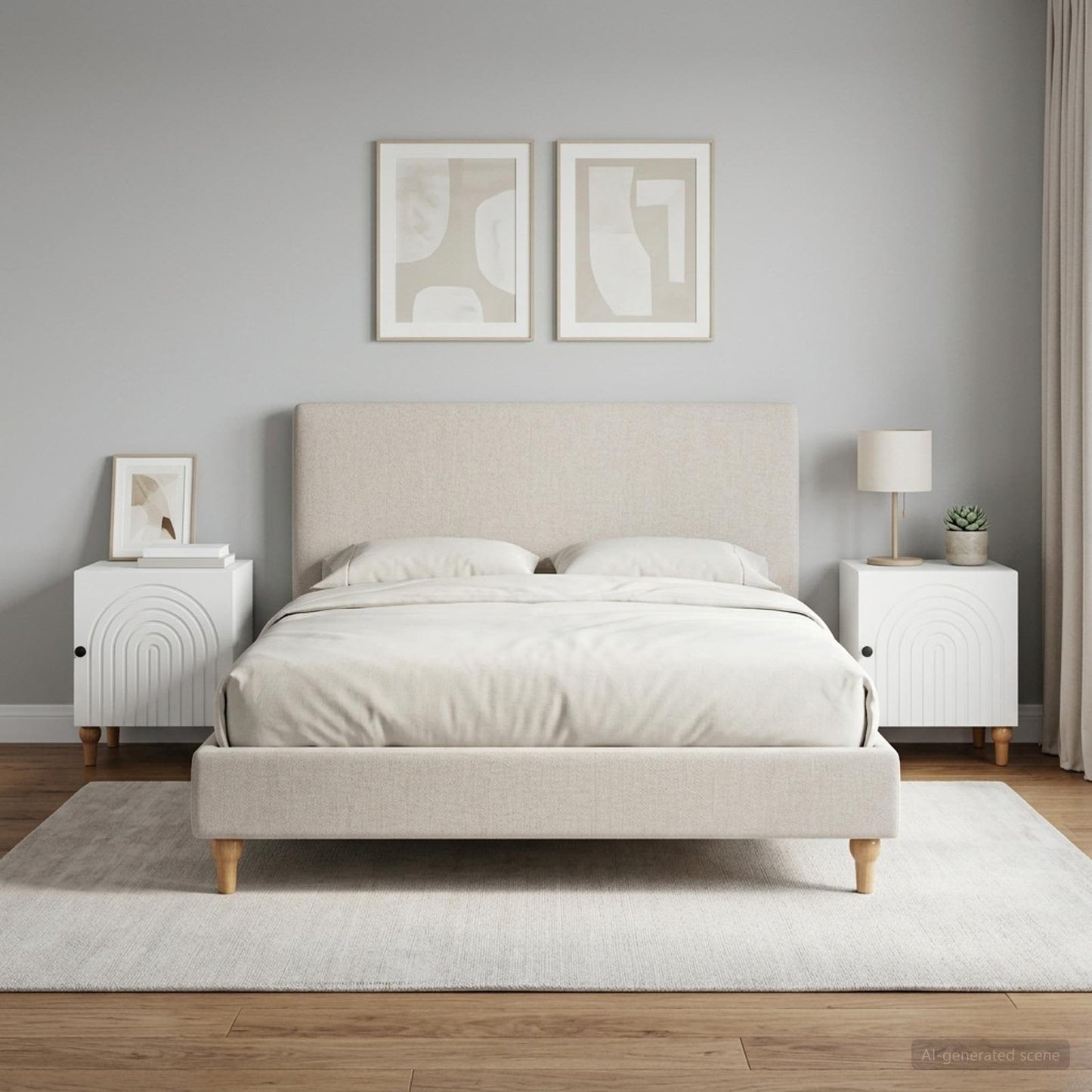 Armadio da Notte 2 pcs Bianco 43 x 34,5 x 50 cm