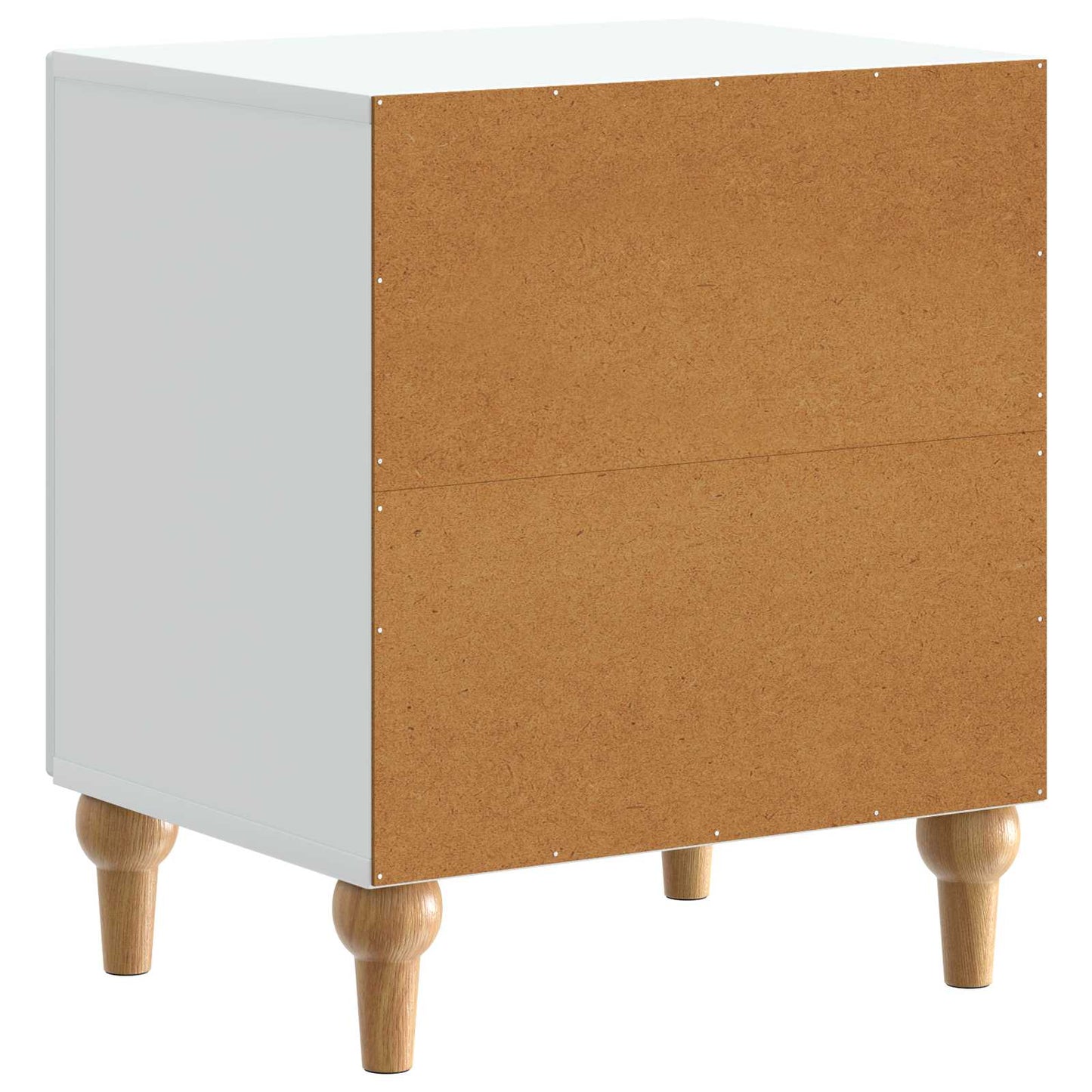 Armadio da Notte 2 pcs Bianco 43 x 34,5 x 50 cm | homemem39
