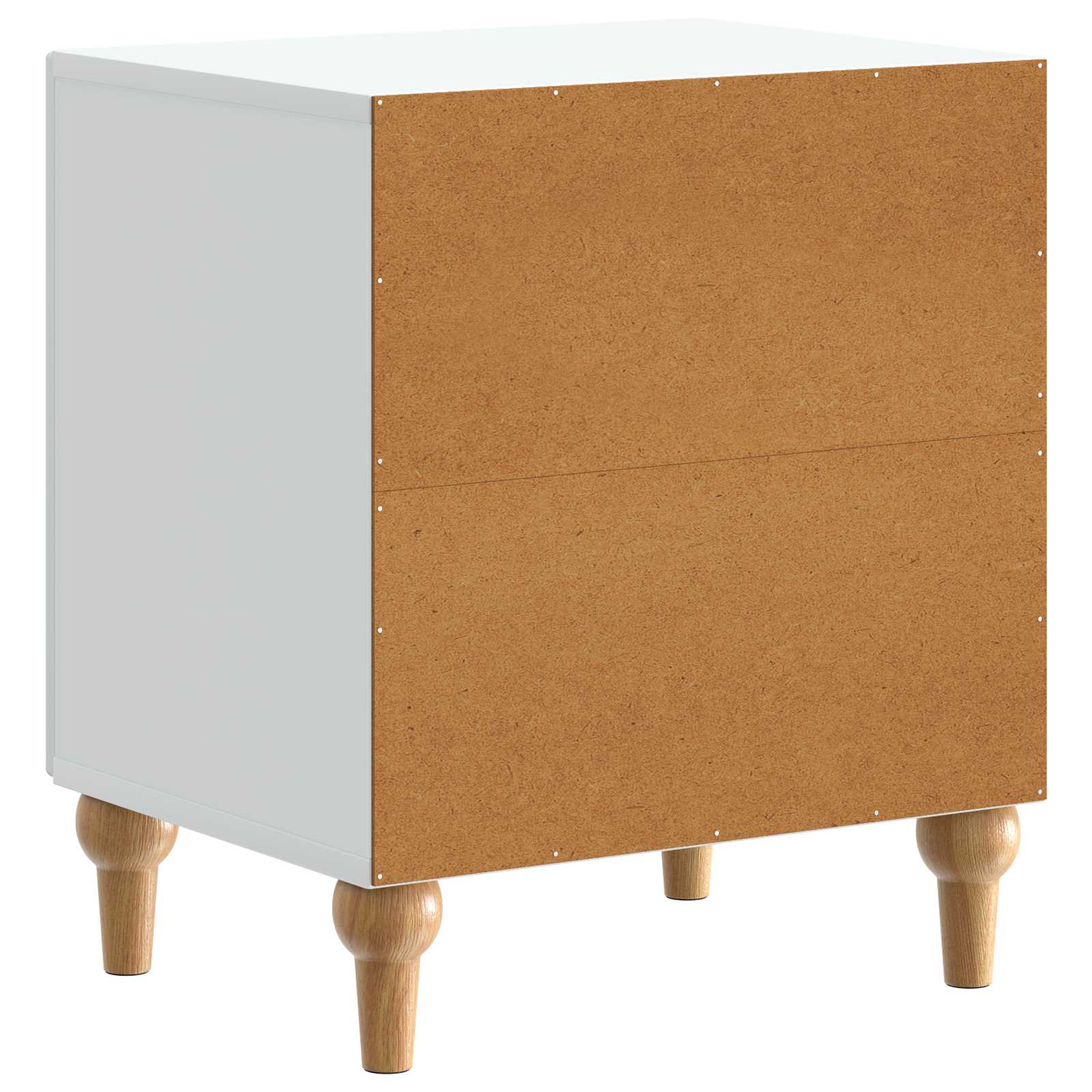 Armadio da Notte 2 pcs Bianco 43 x 34,5 x 50 cm | homemem39