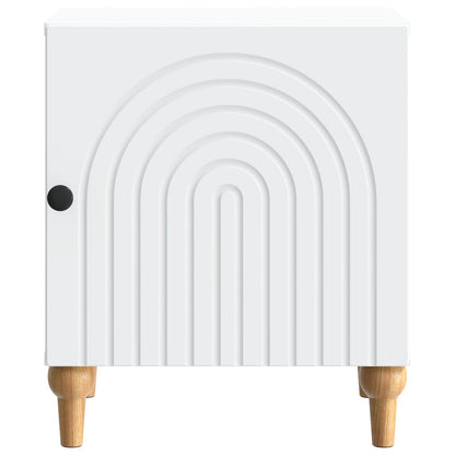 Armadio da Notte 2 pcs Bianco 43 x 34,5 x 50 cm | homemem39