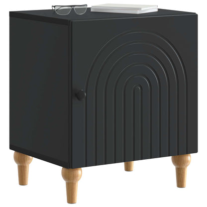Armadio da Notte 2 pcs Nero 43 x 34,5 x 50 cm