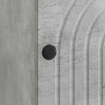 Armadio da Notte 2 pcs Grigio Cemento 43 x 34,5 x 50 cm