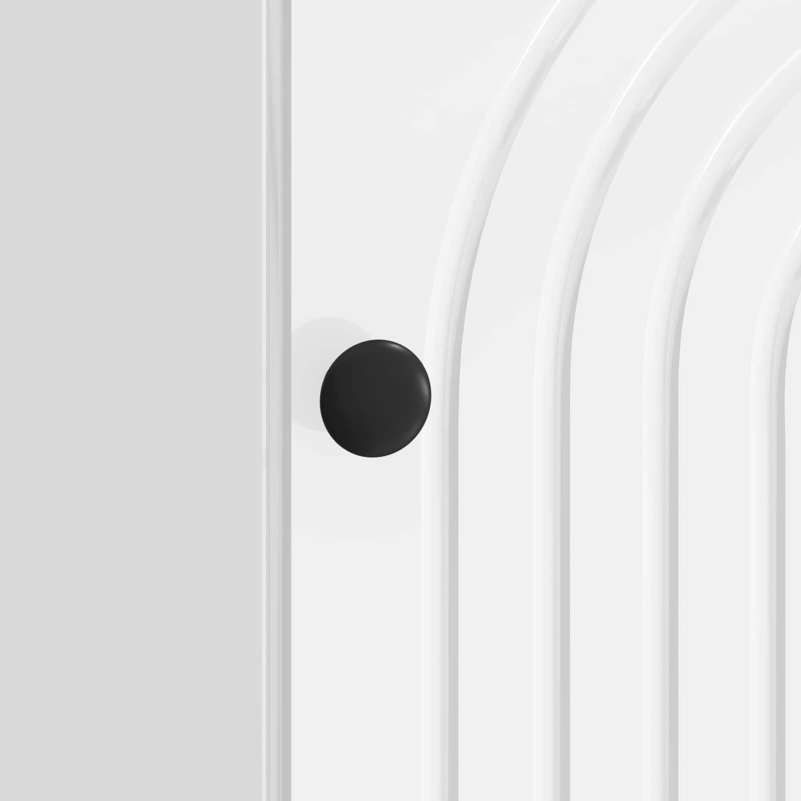 Armadio da Notte Bianco Lucido 43 x 34,5 x 50 cm | homemem39