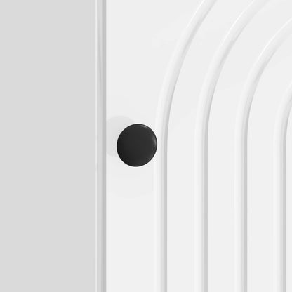 Armadio da Notte 2 pcs Bianco Lucido 43 x 34,5 x 50 cm | homemem39