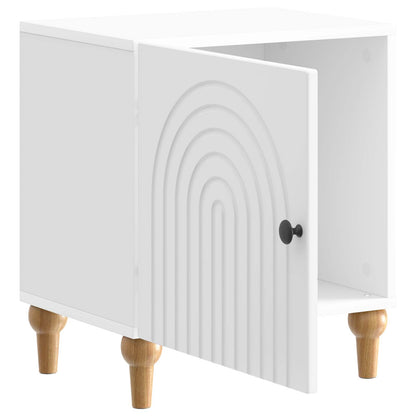 Armadio da Notte 2 pcs Bianco Lucido 43 x 34,5 x 50 cm | homemem39