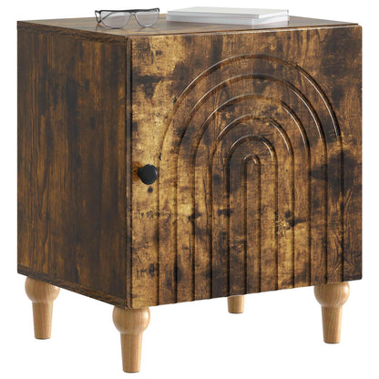 Armadio da Notte Rovere Fumo 43 x 34,5 x 50 cm