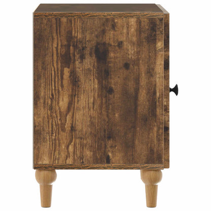 Armadio da Notte Rovere Fumo 43 x 34,5 x 50 cm