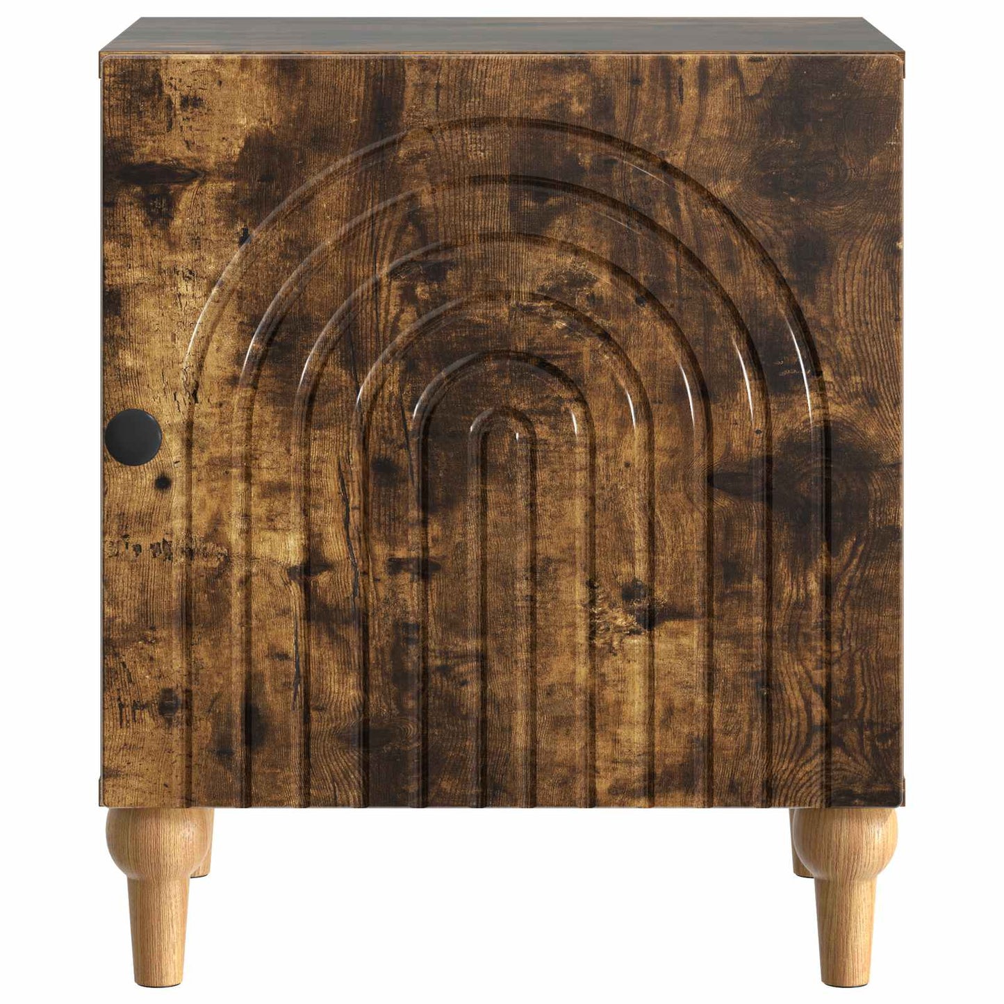 Armadio da Notte 2 pcs Rovere Fumo 43 x 34,5 x 50 cm