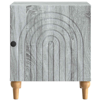Armadio da Notte Grigio Sonoma 43 x 34,5 x 50 cm | homemem39