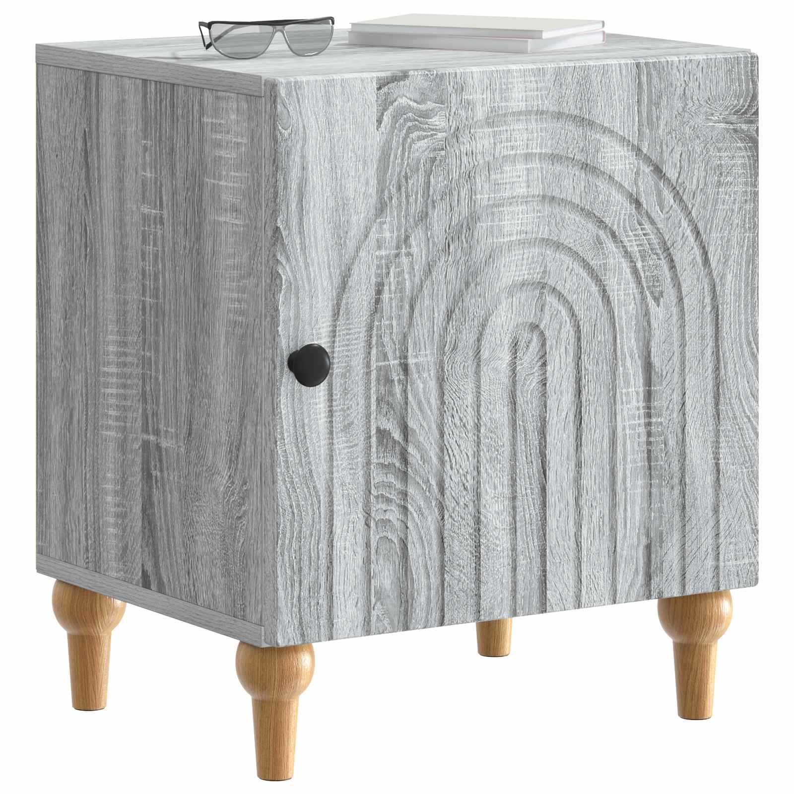 Armadio da Notte Grigio Sonoma 43 x 34,5 x 50 cm | homemem39