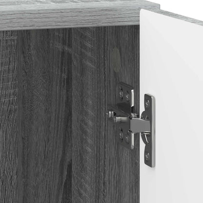 Armadio da Notte 2 pcs Grigio Sonoma 43 x 34,5 x 50 cm | homemem39