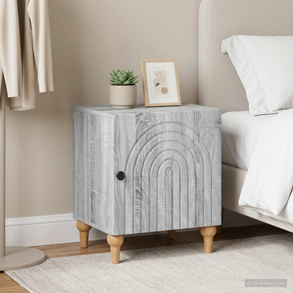 Armadio da Notte 2 pcs Grigio Sonoma 43 x 34,5 x 50 cm