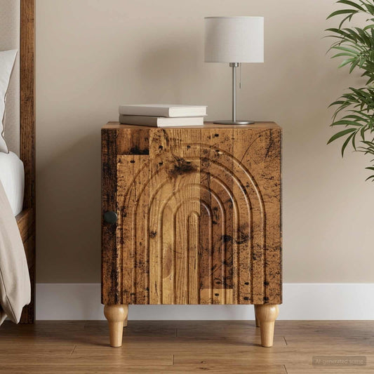 Armadio da Notte Legno antico 43 x 34,5 x 50 cm