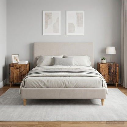 Armadio da Notte 2 pz Legno antico 43 x 34,5 x 50 cm