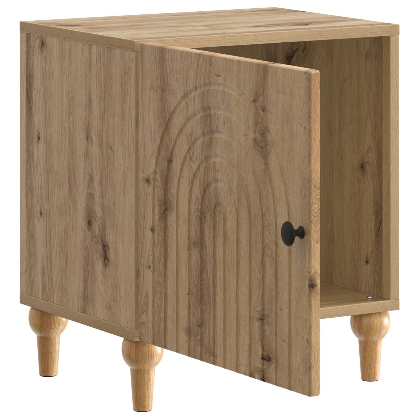Armadio da Notte 2 pcs Rovere Artigianale 43 x 34,5 x 50 cm | homemem39