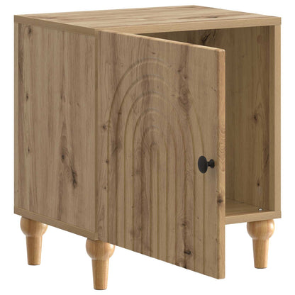 Armadio da Notte 2 pcs Rovere Artigianale 43 x 34,5 x 50 cm | homemem39