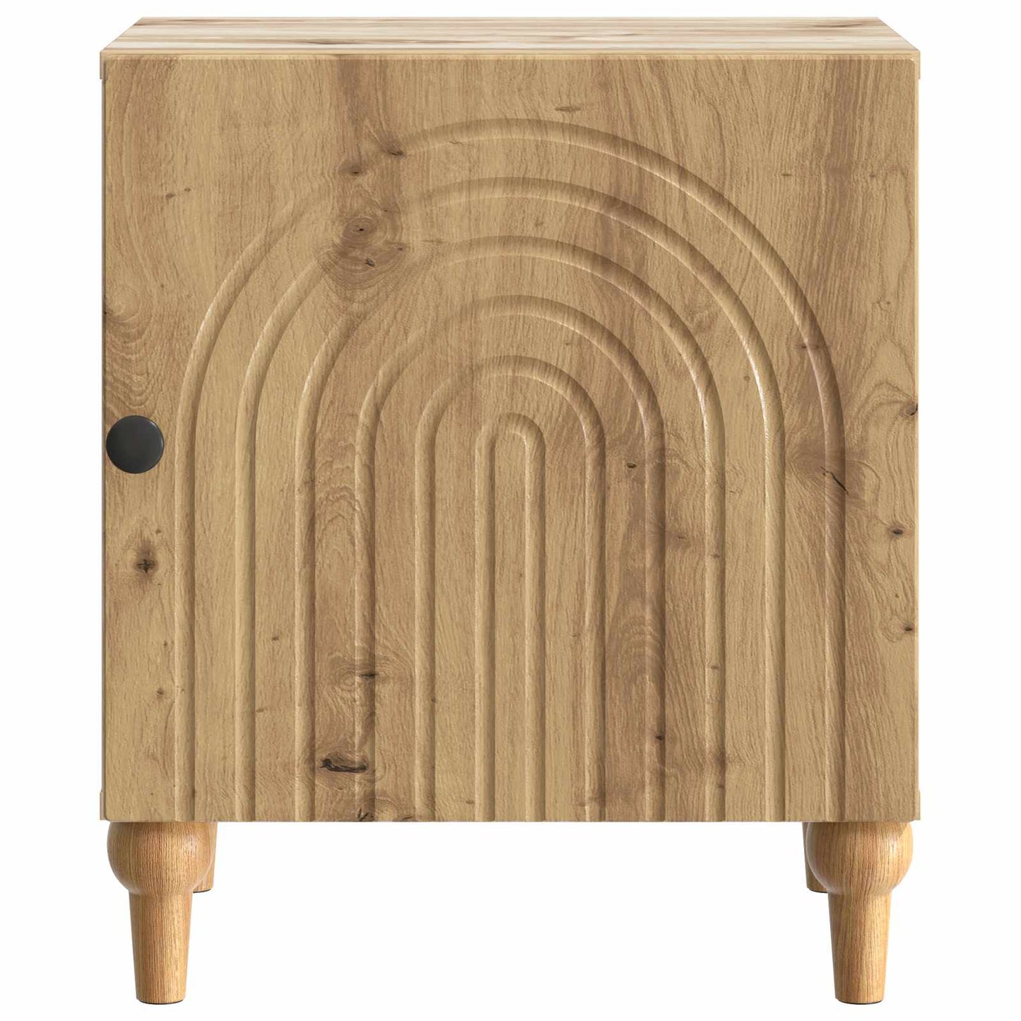 Armadio da Notte 2 pcs Rovere Artigianale 43 x 34,5 x 50 cm | homemem39